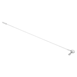 Lance rideaux Nisis 75cm blanc ⌀5mm x 75 cm