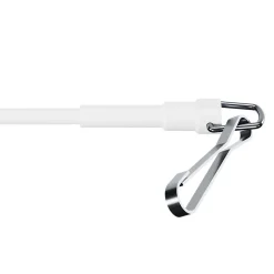 Lance rideaux Nisis 100cm blanc ⌀5mm x 100 cm