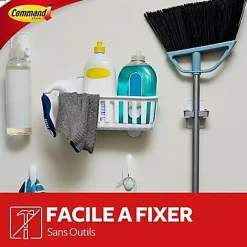 Languette de fixation enlevables Command, 8 pièces