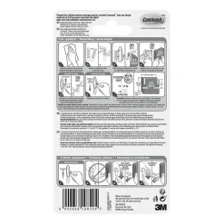 Languette de fixation enlevables Command, 8 pièces