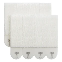 Languette de fixation pour tableaux moyen modèle Blanc vendue par 8 pièces