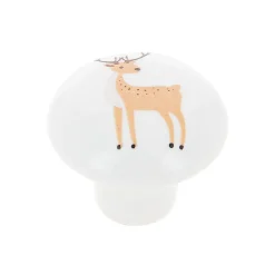 Lot 4 boutons de meuble enfant Biche Chrisligne Ø32 mm