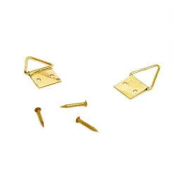 Lot de 12 attaches triangulaires 10 mm pour 1,5 kg - Marque Française