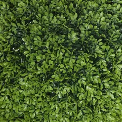 Lot de 2 buis artificiels topiaires artificielles en forme de boule dia. 40 cm PE vert