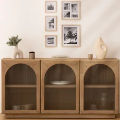 Lot de 5 cadres photos en bois