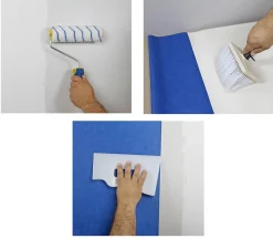 Lot de 2 colles Papiers Peints en Pâte Semin Sem-Pro XXL, Prêt à l'Emploi, Seau de 5 kg