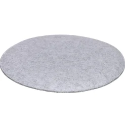 Lot de 2 coussins d'assise JONITA, en feutre gris