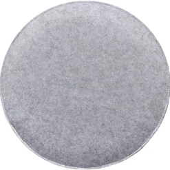 Lot de 2 coussins d'assise JONITA, en feutre gris