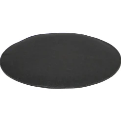Lot de 4 coussins d'assise JONITA, en feutre noir