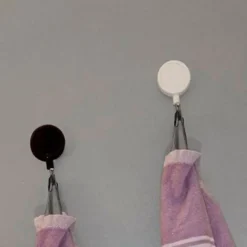 Lot de 2 crochets muraux magnétiques Fackelmann Tecno