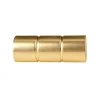 Lot de 2 embouts de tringle (Diam. 20 mm - Doré Mat)