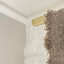 Lot de 2 embouts de tringle (Diam. 20 mm - Doré Mat)