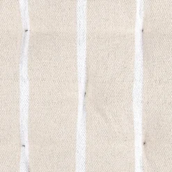 Lot de 4 galettes de chaise 5 points 40x40 St Trop blanc coton