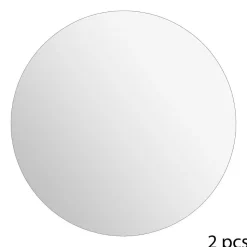 Lot de 2 Miroirs Adhésifs Ronds D40cm - 5Five