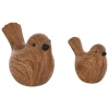 Lot de 2 oiseaux Family corner céramique - Atmosphera