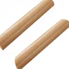 Lot de 10 Poignées de Placard en Bois Forme Éventail Poignée pour Meuble Tiroir avec Vis Entraxe 160mm
