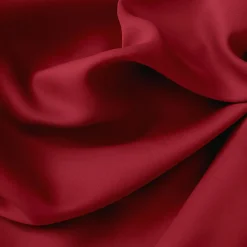 Lot de 2 rideaux occultant avec oeillets, rouge, 140x180cm, 100% polyester, collection Réglisse, CMADECO