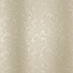 Lot de 2 rideaux occultants avec oeillets, 140x240cm, ivoire, collection Arabesque, CMADECO