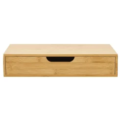 Lot de 2 étagères murales Bokn 40 x 24 x 8 cm naturel en.casa