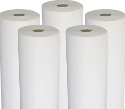 Lot de 5 toiles de verre Semin - motif crépi - rouleau 50 x 1 m