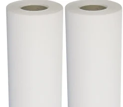 Lot de 2 toiles de verre Semin - motif maille - rouleau 25 x 1 m