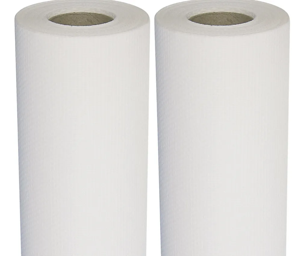 Lot de 2 toiles de verre Semin - motif maille - rouleau 25 x 1 m