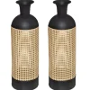 Lot de 2 Vases en cannage Arbela - Hauteur 60,50 cm