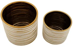 Lot de 2 Vases en Céramique 