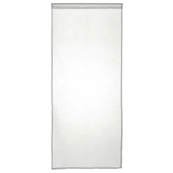 Lot de 2 voilages blanc en polyester Moly