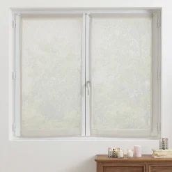 Lot de 2 voilages Fred - lin 60x120 cm - Atmosphera