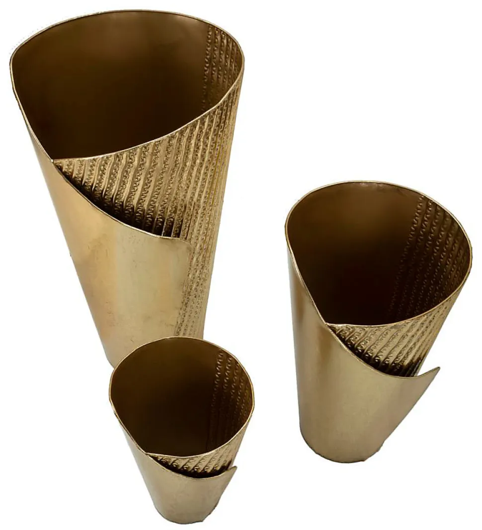 Lot PorteVase Flosty Lot de 3 pièces Dimensions 39x42x75 32x32x55 25x25x35 cm