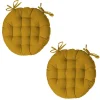 Lot 2x Galette de chaise ronde Alix