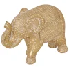 Éléphant résine Gajah H.11,5cm doré - Atmosphera