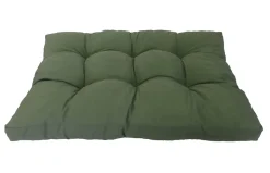 Matelas coussin palette Easy for life vert kaki L.120 x l. 80 x ep.10 cm