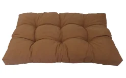 Matelas coussin palette Easy for life orange terracotta L.120 x l. 80 x ep.10 cm
