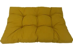 Matelas coussin palette Easy for life jaune cumin L.120 x l. 80 x ep.10 cm