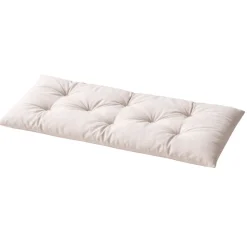 Matelas extérieur capitonné haute résistance FERRET (60x120 cm - Naturel)