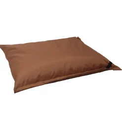 Maxi coussin Big-Bag uni terracotta 140 x 120 cm Easy Life