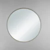 Mila - Miroir - Doré - Diamètre 50cm