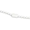 Mini connexion pour chainette à boule recoupée - Lot de 4 - Blanche