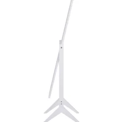 Miroir à pied inclinaison réglable dim. 47L x 46l x 148H cm MDF blanc