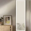 Miroir complet avec lumière LED frontale - lumière blanche neutre (4000K) - 160 x 50cm - Modèle Paris