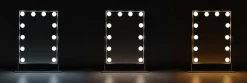 Miroir de maquillage hollywood coiffeuse avec lumière 30x41cm