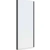 Miroir extractible pour l'intérieur de l'armoire Noir texturé