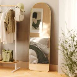 Miroir Hubba 51x157 cm - Laiton - Type: Miroir