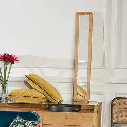 Miroir HUGUETTE Style contemporain en chêne naturel