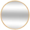 Miroir Kim marron D75cm - Atmosphera