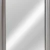 Miroir modern Dada Art l.40 x H.140 cm gris argent
