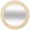 Miroir mural Anaya beige D78cm - Atmosphera