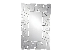 Miroir mural en inox - L. 120 x H. 76 cm - UYUNI